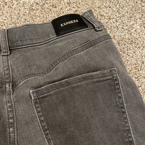 Gray size 2S Express Jeans - Picture 3 of 9